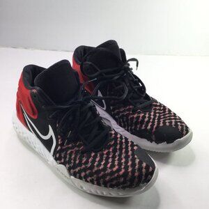 Nike KD Trey VII (GS) Basketball Shoes Sneakers Black White Red Size 6 Youth